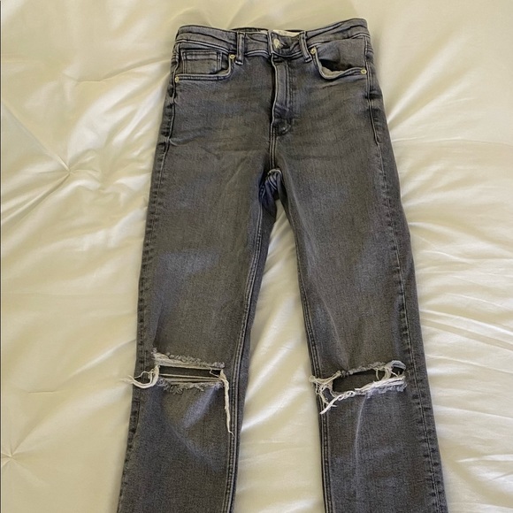 Light gray Zara jeans